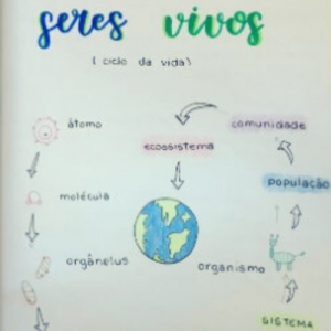 Caderno de biologia de aluno do 9o ano
