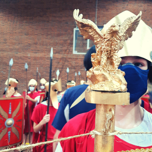 Marcha Romana, pelos alunos do 6o ano na época de História
