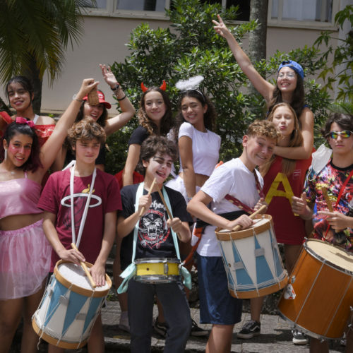 Carnaval EF e EM, pátio. EWRS, 2023