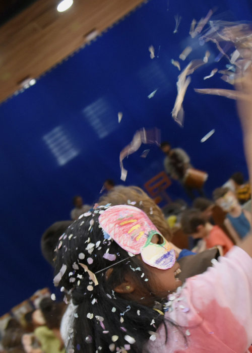 Festa de Carnaval no Ginásio da EWRS, Ensinos Fundamental e Médio